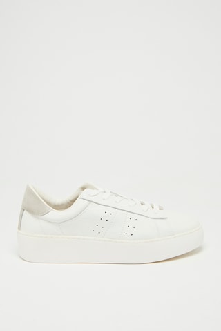 Leren Sneakers 
Wit