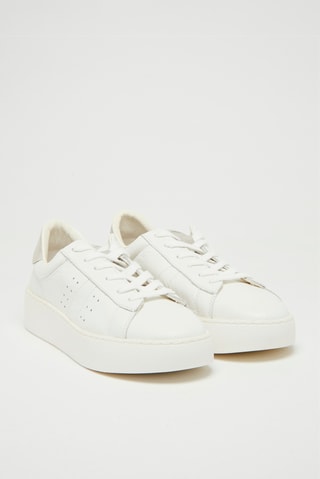 Leren Sneakers 
Wit