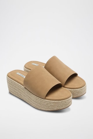 Muiltjes met Sleehak - Lichtbruin