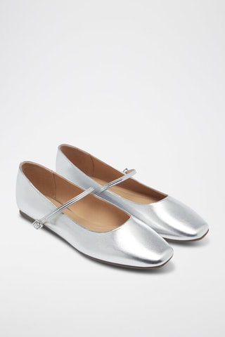 Mary Janes - Zilverkleurig