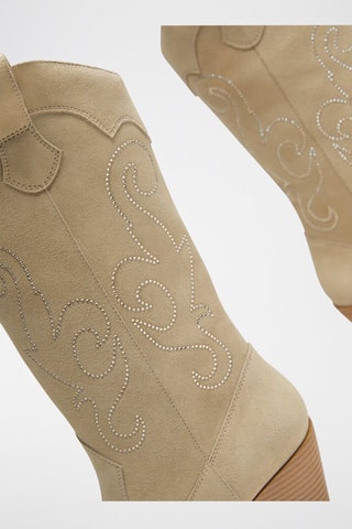 Nubuck Laarzen - Beige