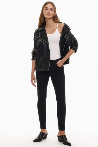 Muiltjes met hak - Zwart