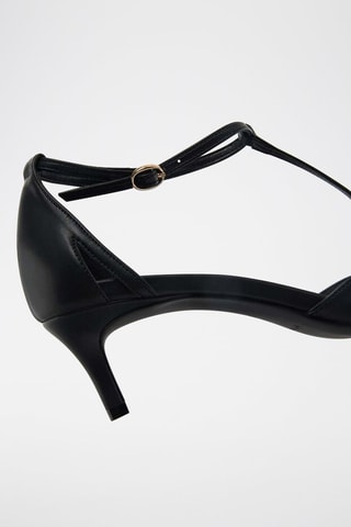 Saloméschoenen met Hak - Zwart