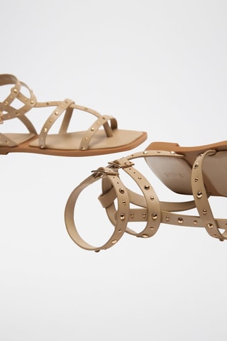 Romeinse Sandalen - Beige