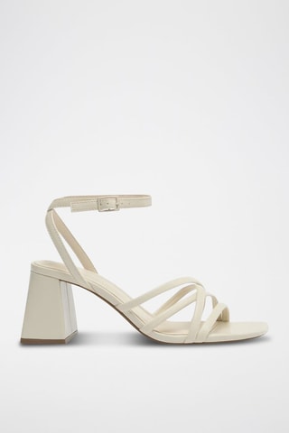 Sandales à talons - Blanc