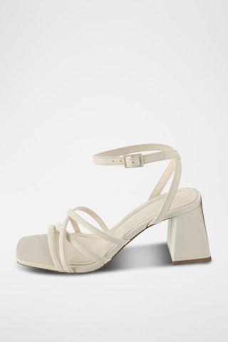 Sandales à talons - Blanc