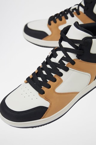 Hoge Sneakers - Wit en Zwart