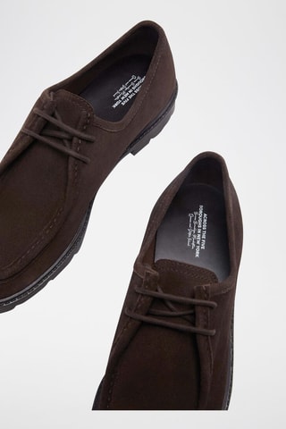 Nubuck Derby's - Donkerbruin