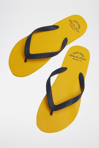 Slippers - Geel