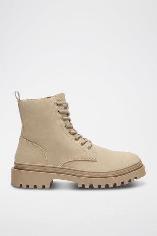 Boots - lichtbeige