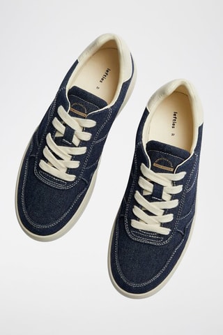 Platform Sneakers - Marineblauw