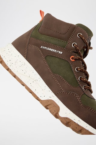 Hoge Sneakers - Bruin