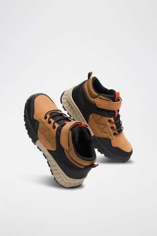 Sneakers - Camel en Zwart