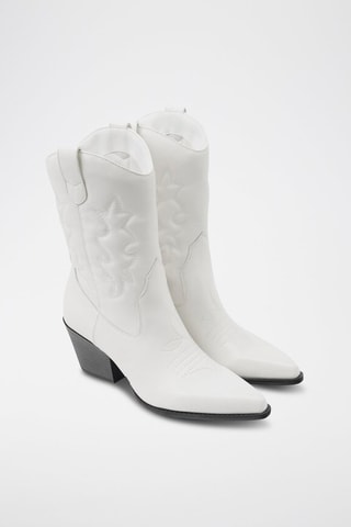 Stivali texani - Bianco