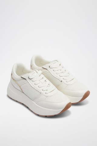 Platform Sneakers - Wit