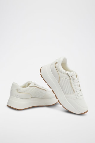 Platform Sneakers - Wit