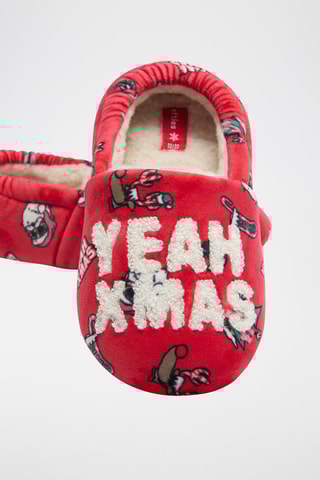 Pantoffels - Rood