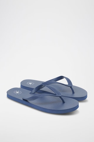 Slippers - Marineblauw