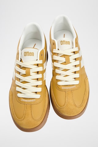 Sneakers - Mosterdgeel