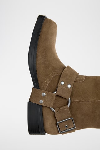 Nubuck Laarzen - Bruin