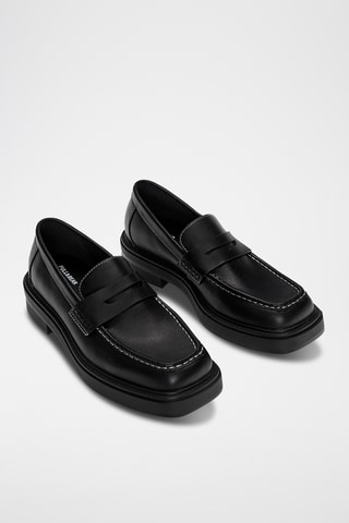 Leren Mocassins - Zwart