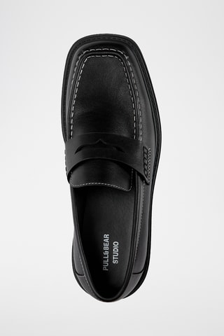 Leren Mocassins - Zwart