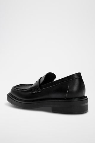 Leren Mocassins - Zwart