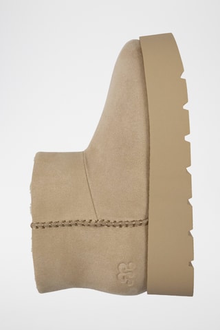 Bottines fourrées - Ecru