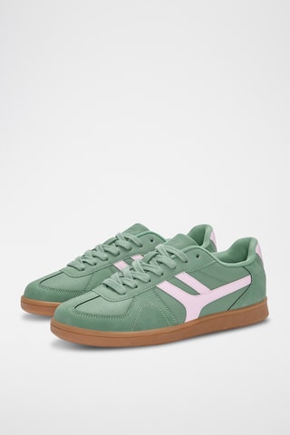 Sneakers - Zeegroen