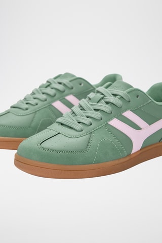Sneakers - Zeegroen