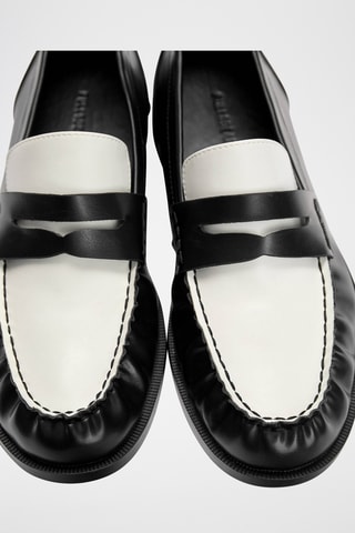 Mocassins - Zwart en Wit