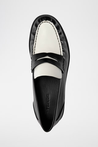 Mocassins - Zwart en Wit