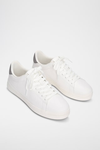 Sneakers - Wit en Donkergrijs