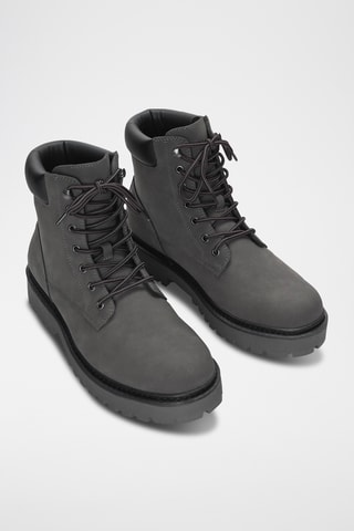 Boots - Donkergrijs en Antraciet