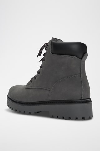 Boots - Donkergrijs en Antraciet