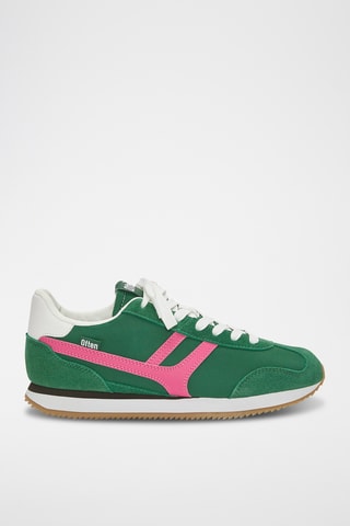 Leren Sneakers - Roze
