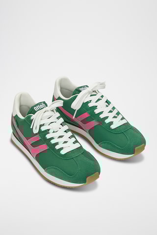Leren Sneakers - Roze