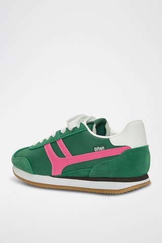 Leren Sneakers - Roze