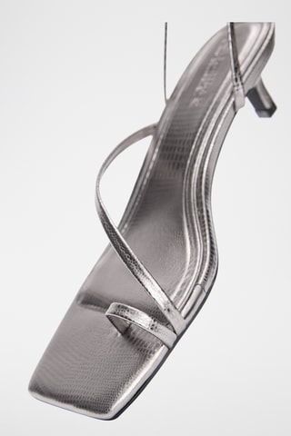 Sandalen met Hak - Donkergrijs