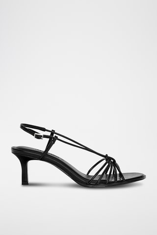 Sandales à talons - Noir