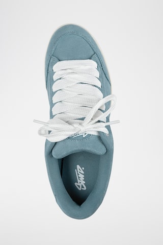 Baskets en nubuck - Bleu clair