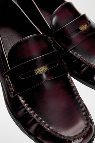 Mocassins - Bordeauxrood