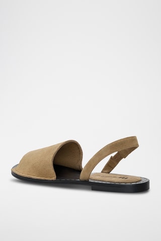 Nubuck Avarca Sandalen - Camel