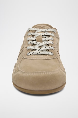 Nubuck Sneakers - Camel
