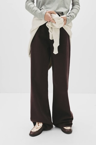 Mocassins - Bruin en Ecru