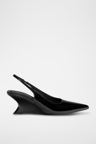 Ballerines compensées - Noir