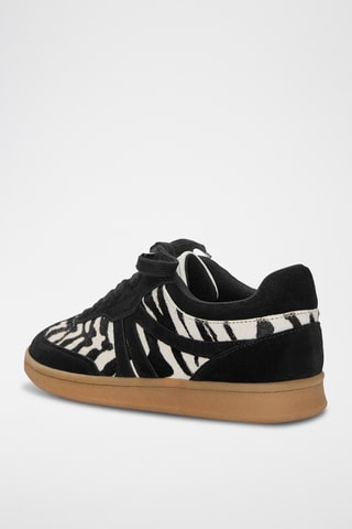 Leren Sneakers - Zwart