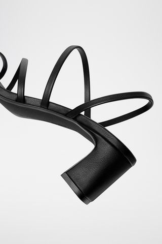 Sandalen met Hak - Zwart