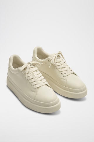 Platform Sneakers - Ecru