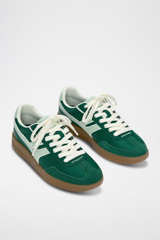 Sneakers - Donkergroen